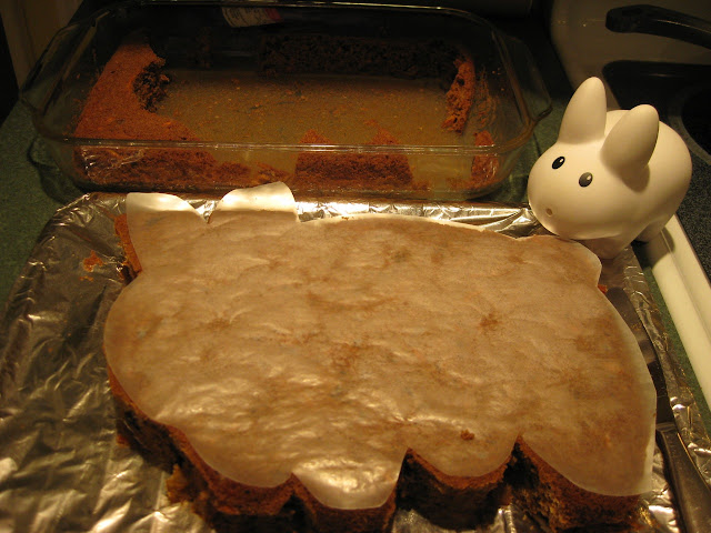 labbit cake cutout